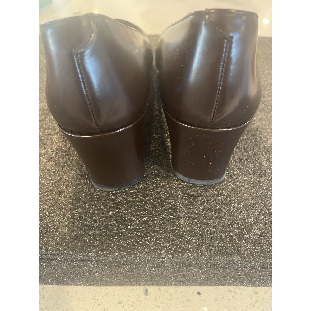 Womens Ralph Lauren "Mallory Captoe" Heel - Brown - size 6B - Picture 8 of 11